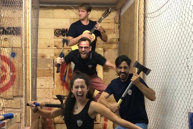 1h Ax Throw - A Private Madrid Activity for Your Own Group