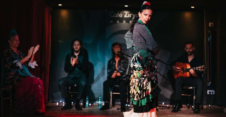 "Algarabía": Flamenco Show at Café Ziryab. Madrid - What the 50 to 60 minute performance includes