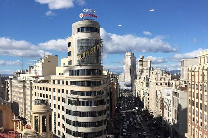 Architecture tour Gran Vía from its best rooftops 20thC - Why Madrid makes sense from a rooftop