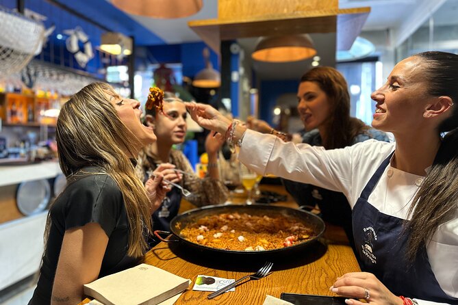Authentic Paella in Madrid: A Hands-On Class with Tapas & Sangria - Finding the meeting point at noon