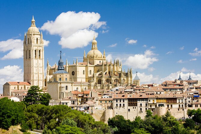 Avila and Segovia private day trip with hotel pick up from Madrid - The Alcázar of Segovia and its storybook outline