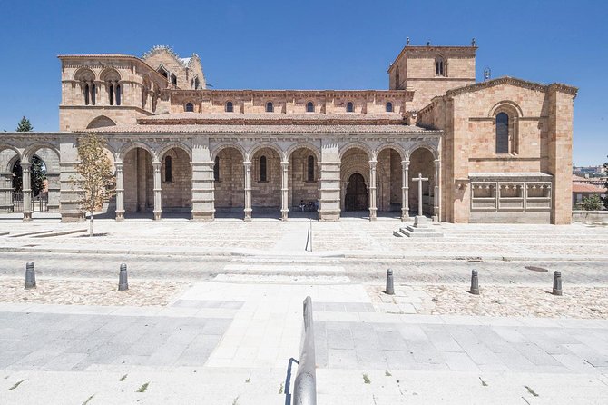 Avila with Walls and Segovia with Alcazar from Madrid - Avila Cathedral and the Basilica of St. Vincent