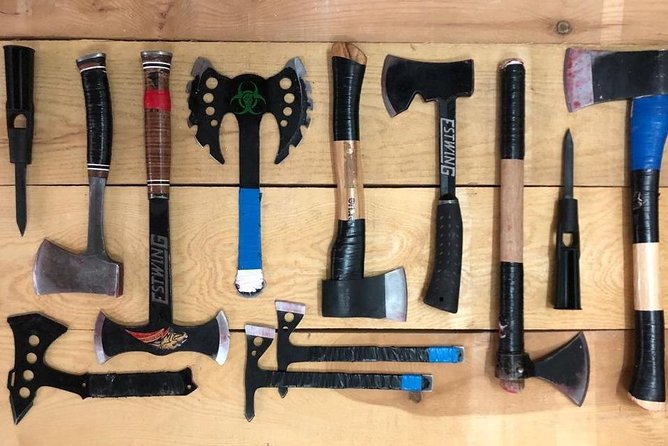 Ax Throw - 2h - PREMIUM - The first 55 minutes: safety, practice, and four axes