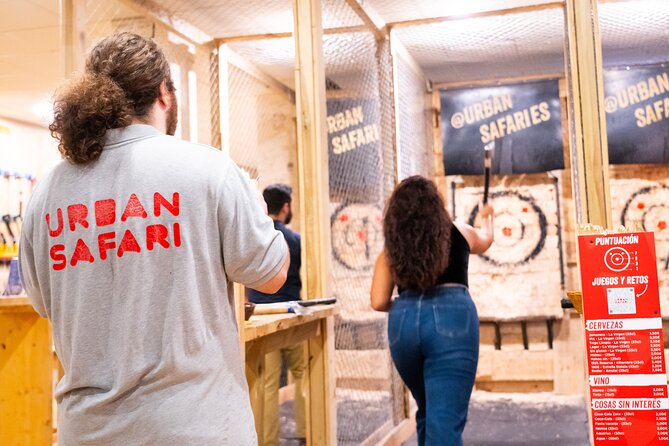 Axe Throwing 1 hour session - What happens during the 55-minute session