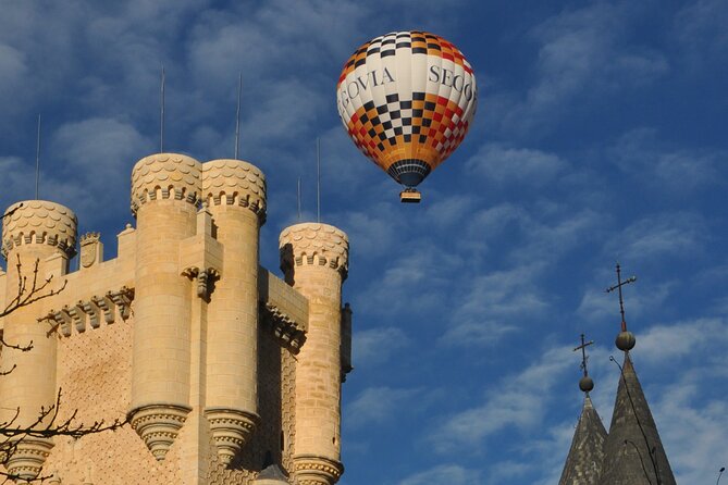 Balloon ride in Segovia with optional transportation from Madrid - At the Globódromo near Calle 3 de Abril