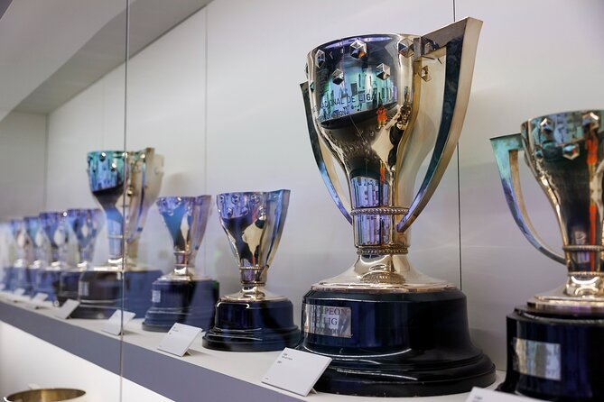 Bernabeu Stadium & Real Madrid Museum Guided Tour - Inside the Real Madrid Museum and trophy displays