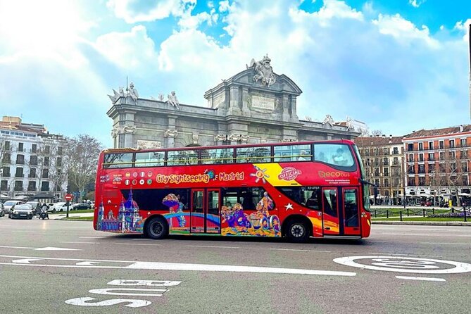 City Sightseeing Madrid Panoramic Bus Tour - Key points to know before you book