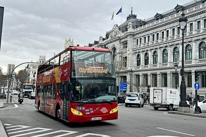 City Sightseeing Madrid Panoramic Bus Tour - The red Historical Route and Madrid’s grand sights