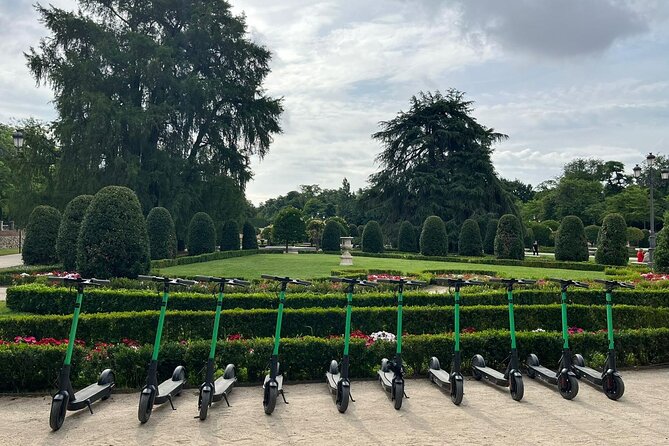 E-Scooter Rental in Madrid - Reaching Casa de Campo on a full-day rental