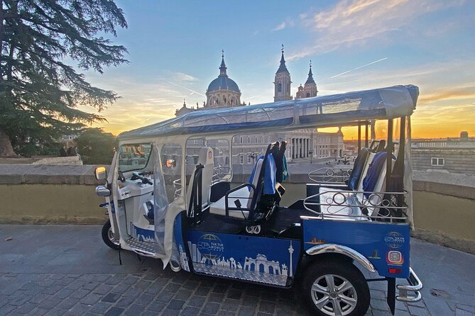 Eco Friendly Tuk Tuk Experience with the Local in Madrid - The Royal Palace and Almudena Cathedral