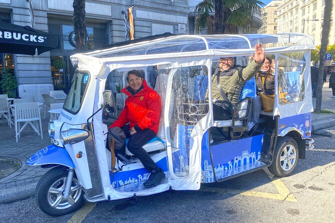 Eco Friendly Tuk Tuk Experience with the Local in Madrid - Plaza del Ángel and the Literary Quarter