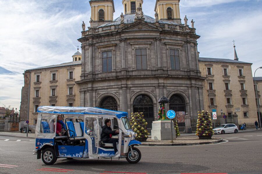 Explore Madrid’s Top Sights on an Electric Tuk-Tuk Tour - San Miguel Market and Sobrino de Botín