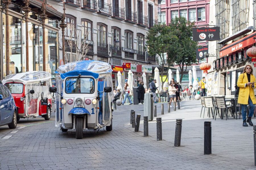 Explore Madrid’s Top Sights on an Electric Tuk-Tuk Tour - The Barrio de las Letras and Spain’s writers