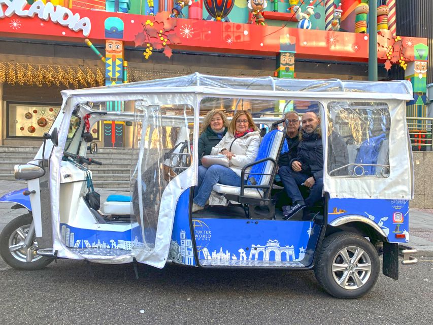 Explore Madrid’s Top Sights on an Electric Tuk-Tuk Tour - A private route that can bend toward your interests