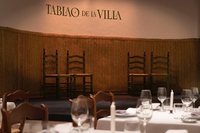 Flamenco Show at the Tablao de la Villa Madrid - What the included drink really means