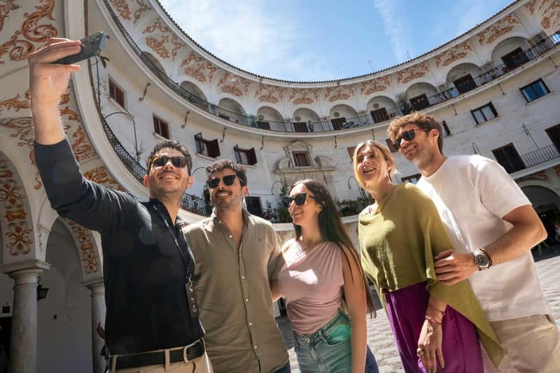 From Madrid: Best of Sevilla Day Tour with Train Transfers - Plaza de España brings a change of pace