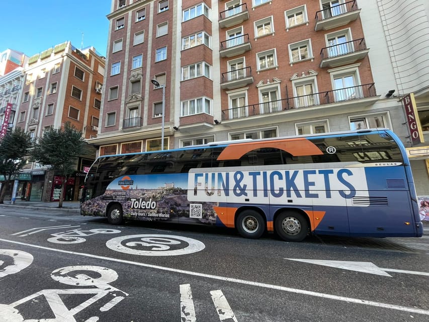 From Madrid: Day Trip to Toledo with Local Guide - Leaving Madrid on the air-conditioned bus