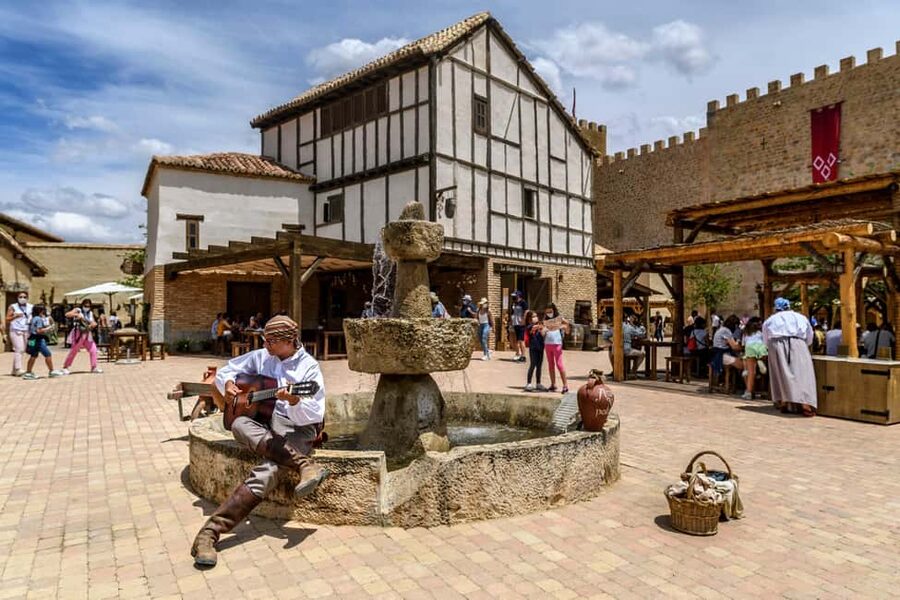 From Madrid: Entrance to Puy du Fou España & Sueño de Toledo - Meeting at Neptuno and riding from Madrid