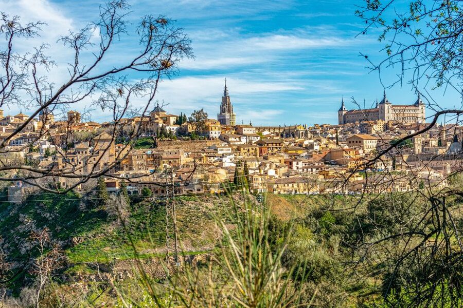 FROM MADRID: Toledo Private tour - The opening view across the river