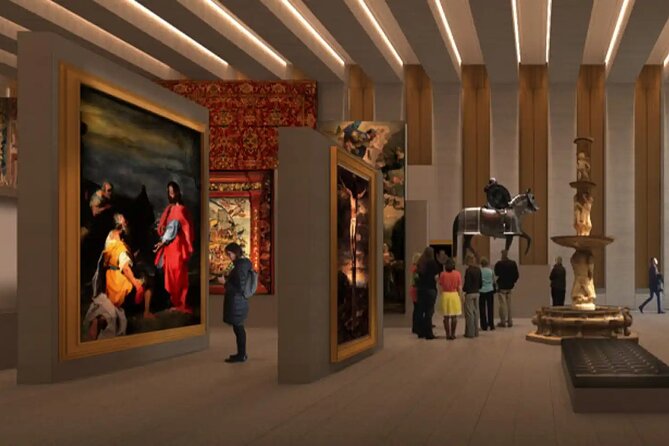 Gallery of the Royal Collections with option to visit the Royal Palace - Three floors, 650 works, and a clear historical route