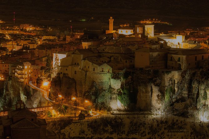 guided night tour - The former Inquisition building above the Huécar Gorge