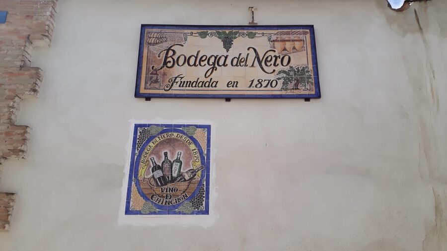GUIDED VISIT TO BODEGA DEL NERO WINERY - Entering Bodega del Nero at 6 Don Ramiro Ortiz de Zárate Street