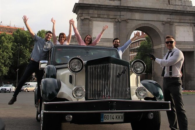 Historic and Modern Madrid by Classic Car Private Tour - The car, seating, and commentary