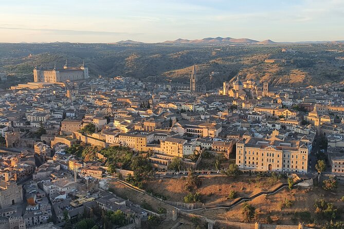 Hot-Air Balloon Ride over Toledo with Optional Transport from Madrid - Taking off from La Peraleda near the Tagus