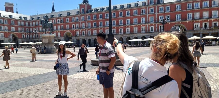 Madrid: 1.5-Hour City Highlights Guided Walking Tour - Puerta del Sol and Plaza Mayor