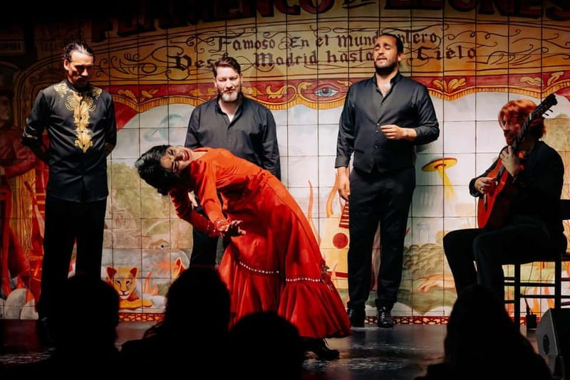 Madrid: Authentic Flamenco at Flamenco de Leones with drink - What to expect from the dinner option