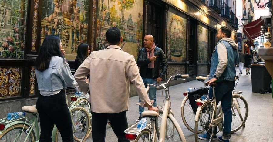 Madrid by Night: Vintage Bike Tour Highlights/Optional Tapas - Key points to know before you book