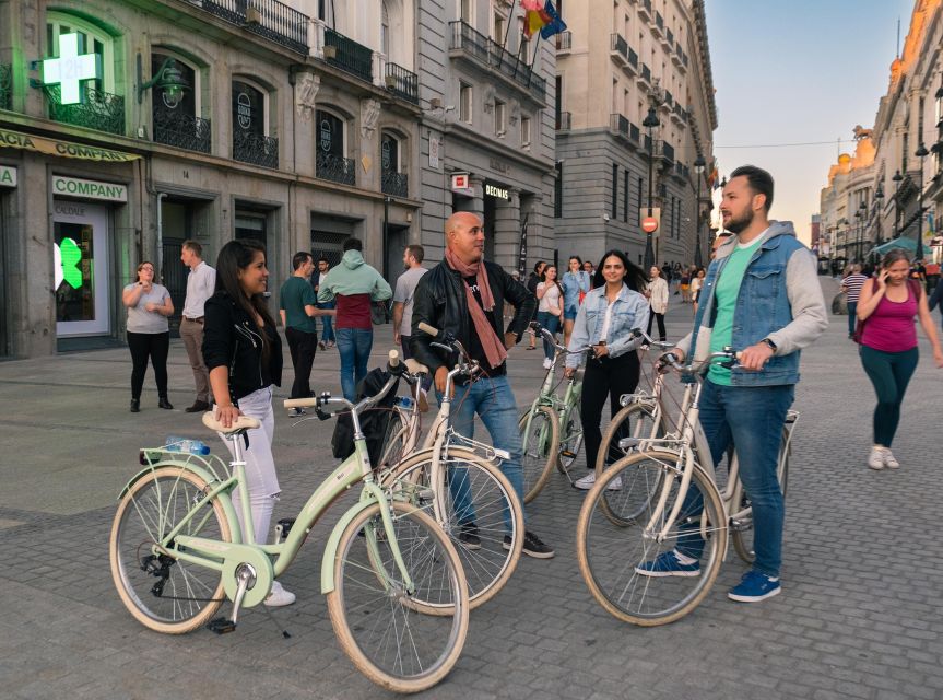 Madrid by Night: Vintage Bike Tour Highlights/Optional Tapas - Plaza de la Villa and Plaza Mayor