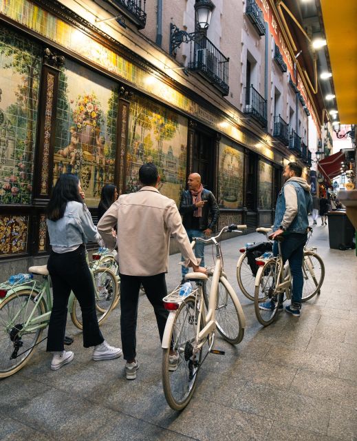 Madrid by Night: Vintage Bike Tour Highlights/Optional Tapas - Starting at Calle de Moratín, 29