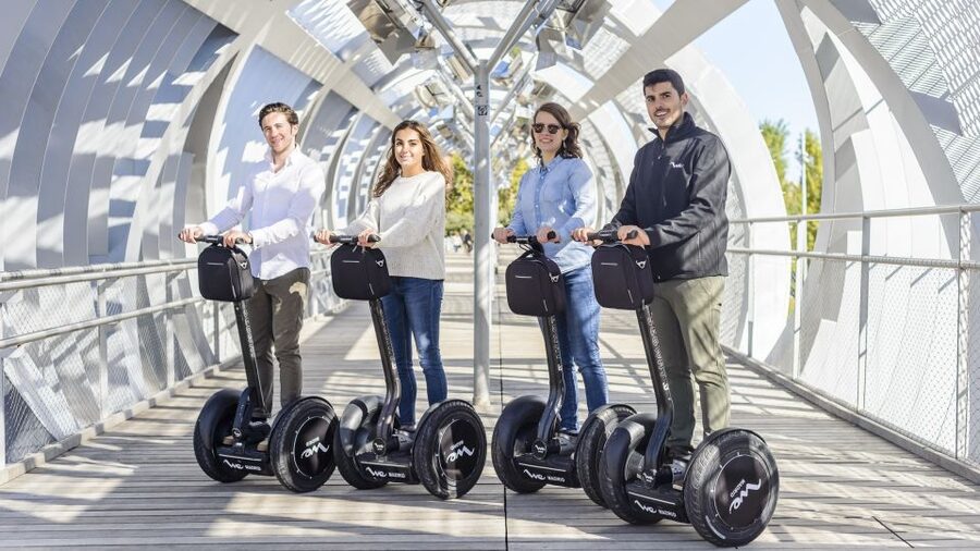 Madrid: City and El Retiro Segway Tour - Royal Palace views from the Mirador del Factor