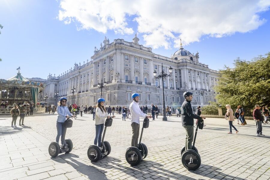 Madrid: City and El Retiro Segway Tour - Almudena Cathedral and the city’s newer past