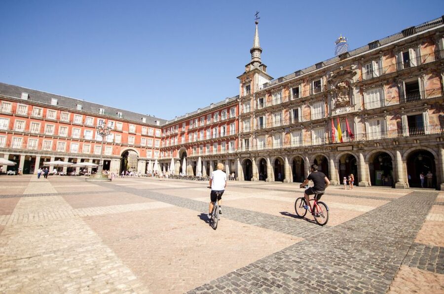 Madrid City Guided Bike/E-Bike Tour for Small Groups - San Antón Market, Chueca, and Malasaña