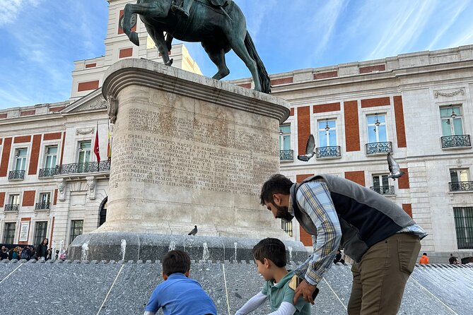 Madrid City Highlights Private Tour for kids and families - Back Streets Toward Puerta del Sol