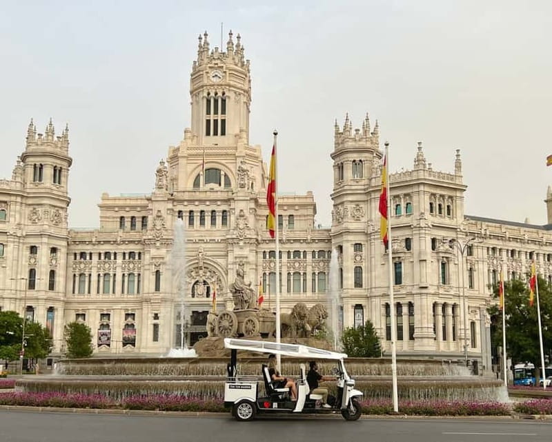 Madrid: Discover the City by Private Electric Tuk Tuk - Starting beside the Royal Theatre