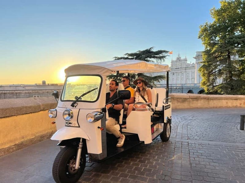 Madrid: Discover the City by Private Electric Tuk Tuk - The Prado and Jerónimos district