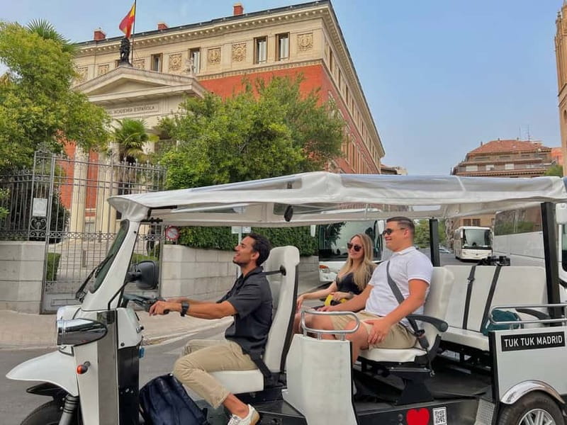 Madrid: Discover the City by Private Electric Tuk Tuk - Royal Palace, Almudena, and the old center