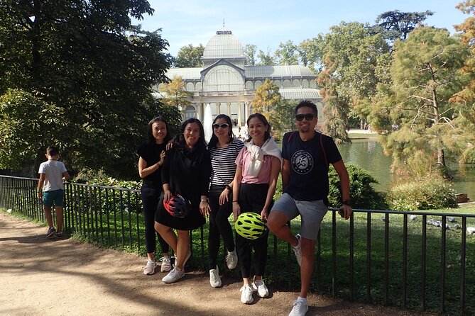 Madrid E-Bike Small Group Tour - Twenty minutes among the trees in Retiro Park