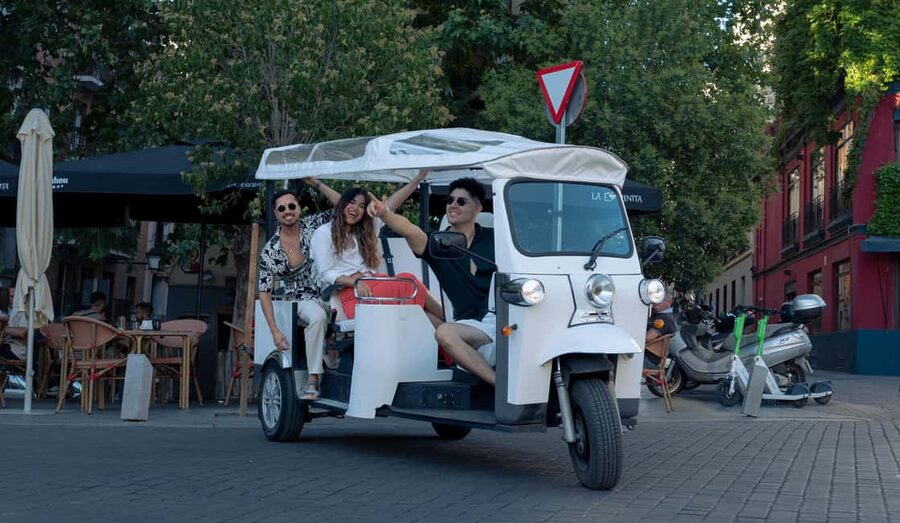 Madrid: Eco-Friendly, Private, and Unique Tuk Tuk Experience - Cibeles, Recoletos, and the Salamanca side