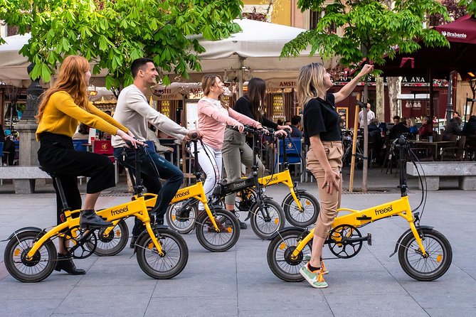 Madrid Electric Bike Private Tour: Highlights & Parks - Royal Madrid: Plaza de España, palace, and cathedral