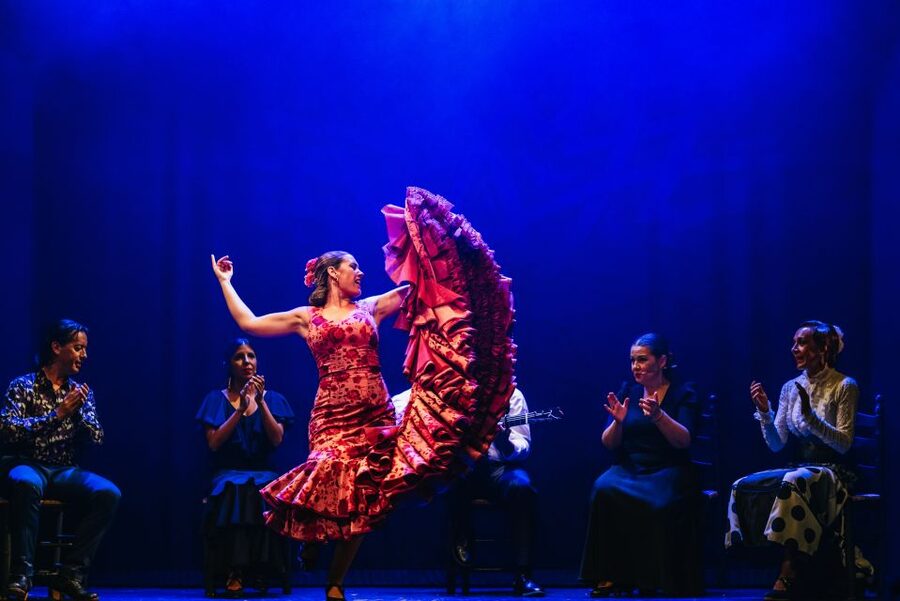 Madrid: "Emociones" Live Flamenco Performance - The Dancers: Footwork, Skirts, and Facial Expression