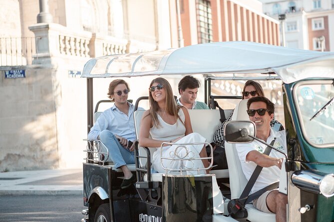 Madrid Expert Tour with Local Guide in Eco Tuk Tuk Private - San Francisco el Grande, Almudena, and the Royal Palace