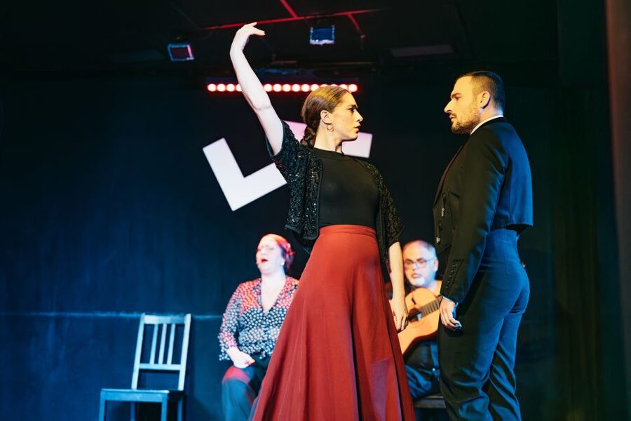 Madrid: Flamenco Show at Tablao "Las Tablas" with Drink - The close-up view at a small tablao