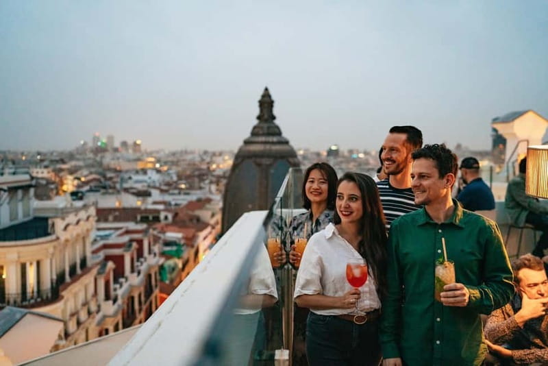 Rooftop hour over the Gran Via