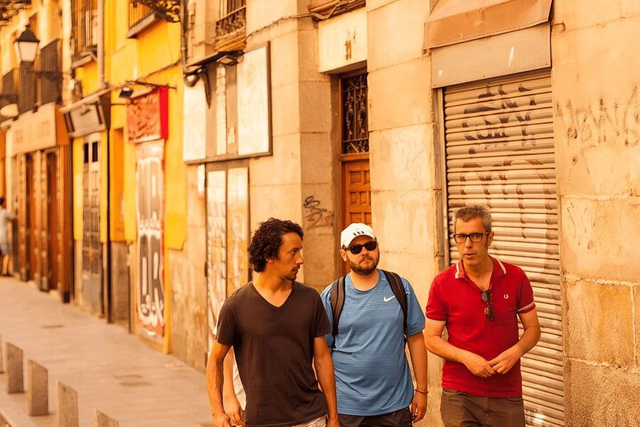 Madrid: Hidden Gems and Secrets Small Group Walking Tour - From Plaza Puerta Cerrada into old Madrid