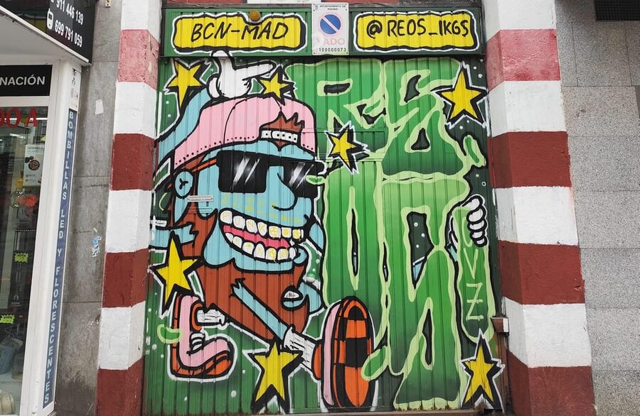 Madrid: Hidden Street Art Tour - Calle de Embajadores and the main art hunt