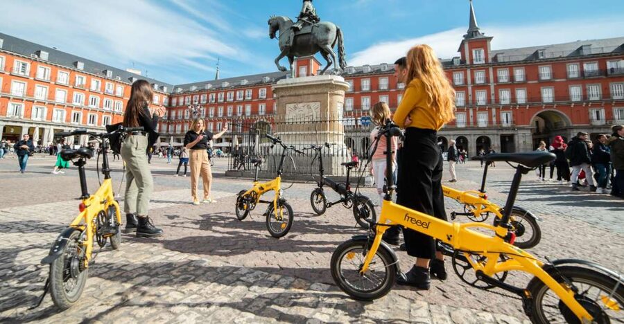 Madrid: Highlights & Parks with Electric Bike Private Tour - Toledo Bridge and Segovia Bridge show Madrid’s river crossings